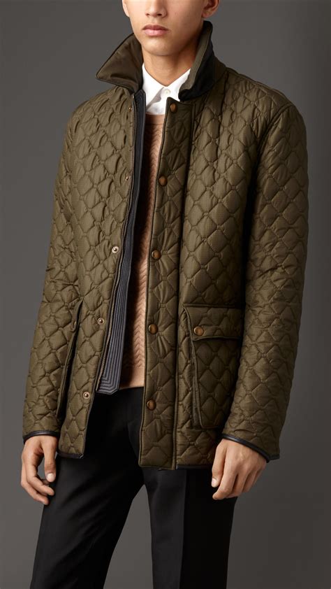 burberry men's sports jacket|burberry quilted jackets for men.